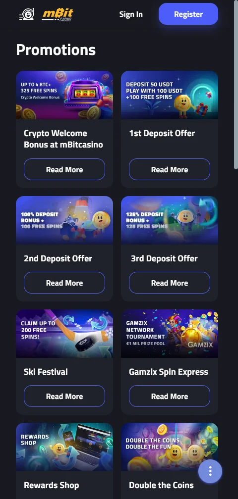 mBit Casino security and player protection details for India users