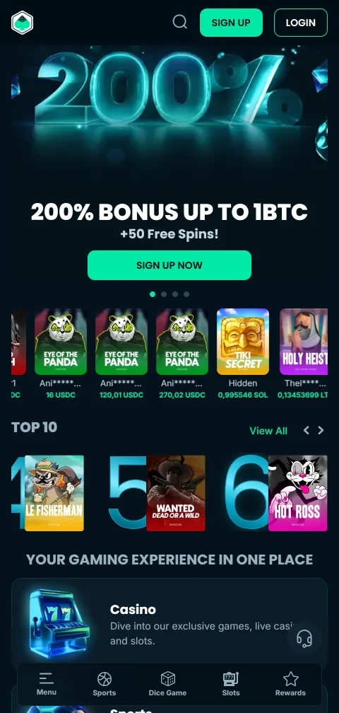 MegaDice Casino mobile access for smartphone users in India