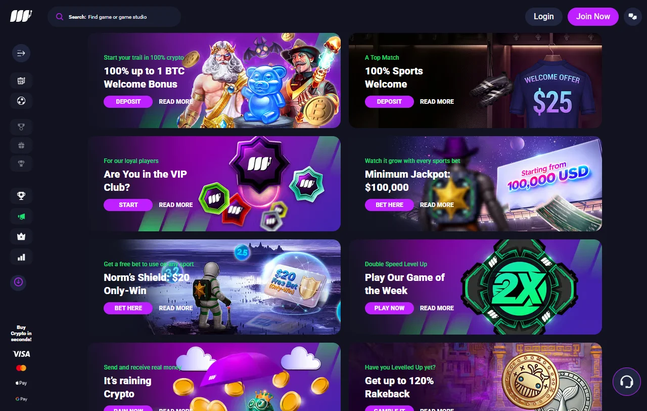 Metaspins Casino slots, live tables and game variety summary