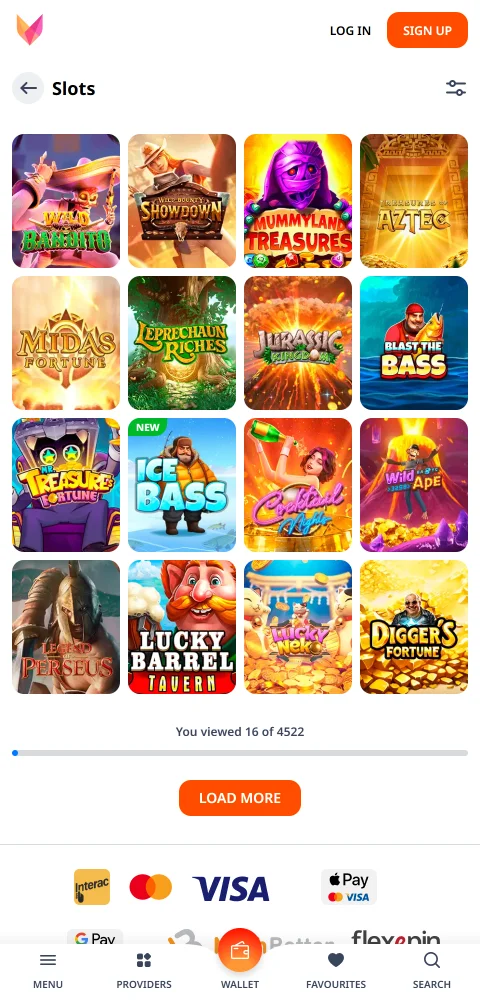 Monro Casino deposits, withdrawals and banking methods