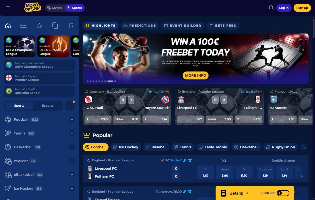 Morospin Casino bonus terms and welcome offer details for readers