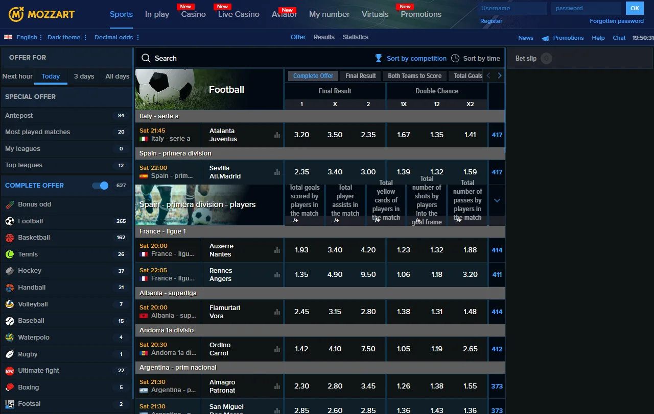 Mozzart Casino overall review for India players