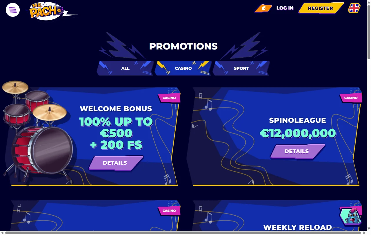 Mr. Pacho Casino bonus analysis covering welcome offer, wagering and terms