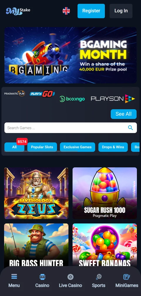 MyStake Casino deposits, withdrawals and payment options explained