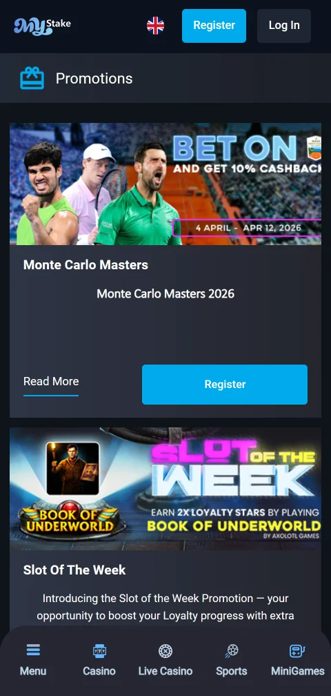 MyStake Casino security, licence checks and player protection