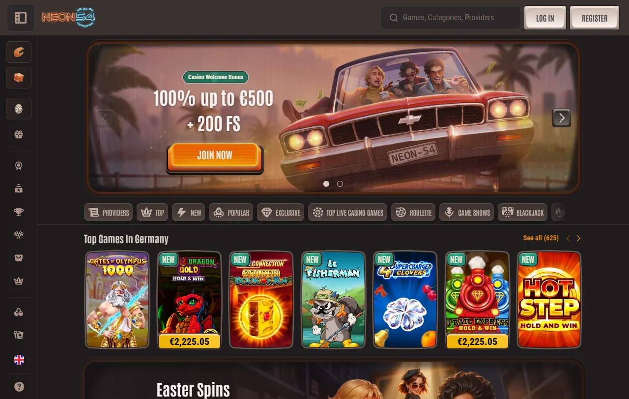 Neon54 Casino editorial overview for India players