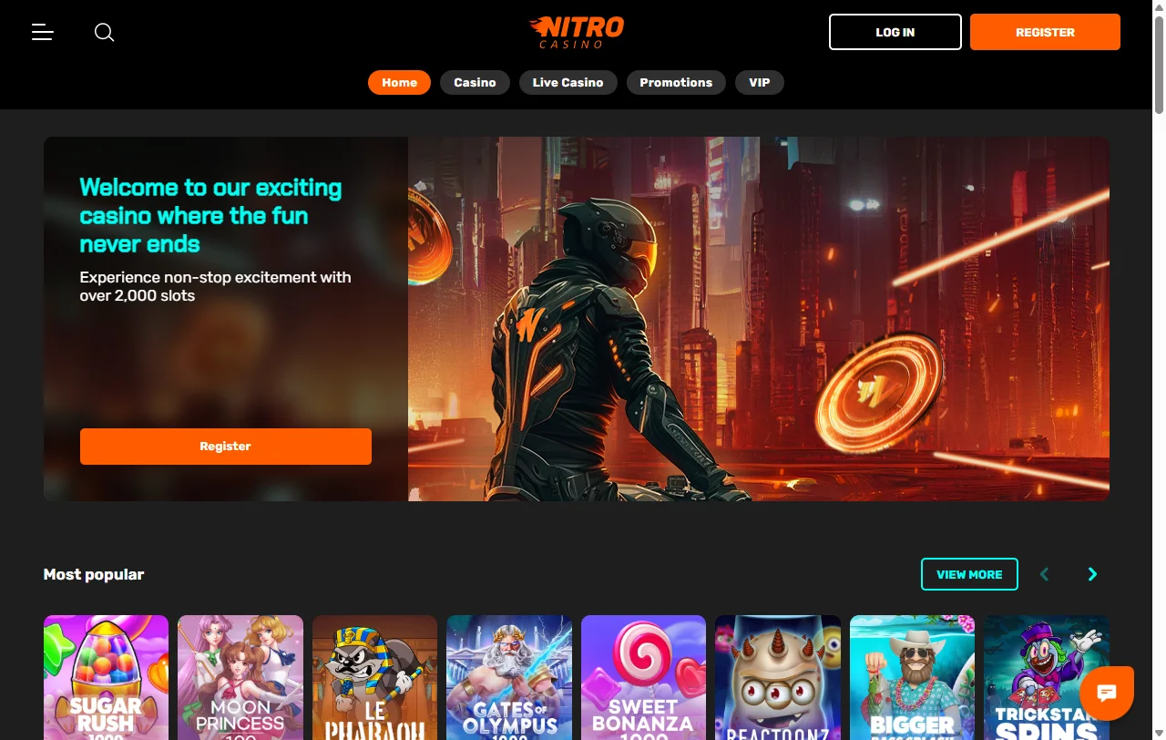 Nitro Casino overview for India players and editorial review context