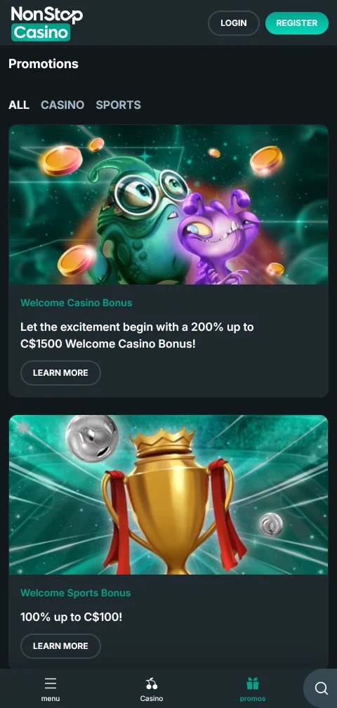 NonStop Casino security, licence and player protection summary