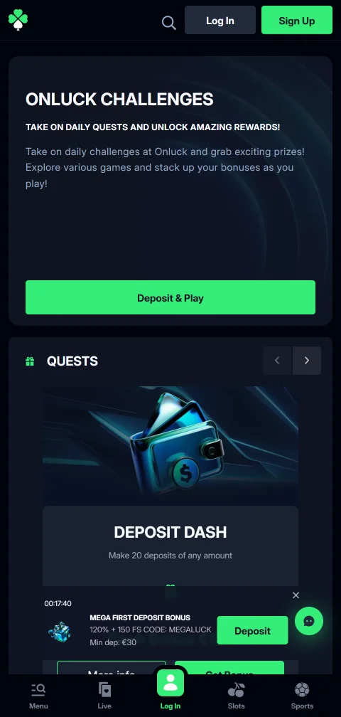Onluck Casino security, licensing and player protection overview