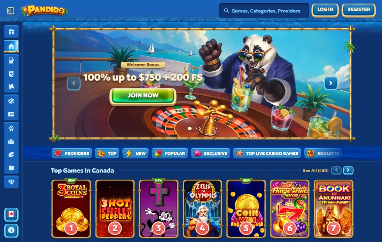 Pandido Casino review overview for India players