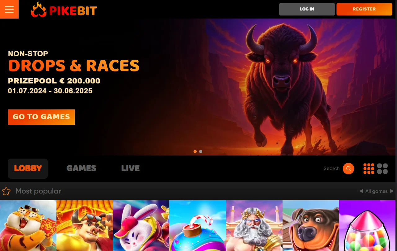 Pikebit Casino overview for India players and review context