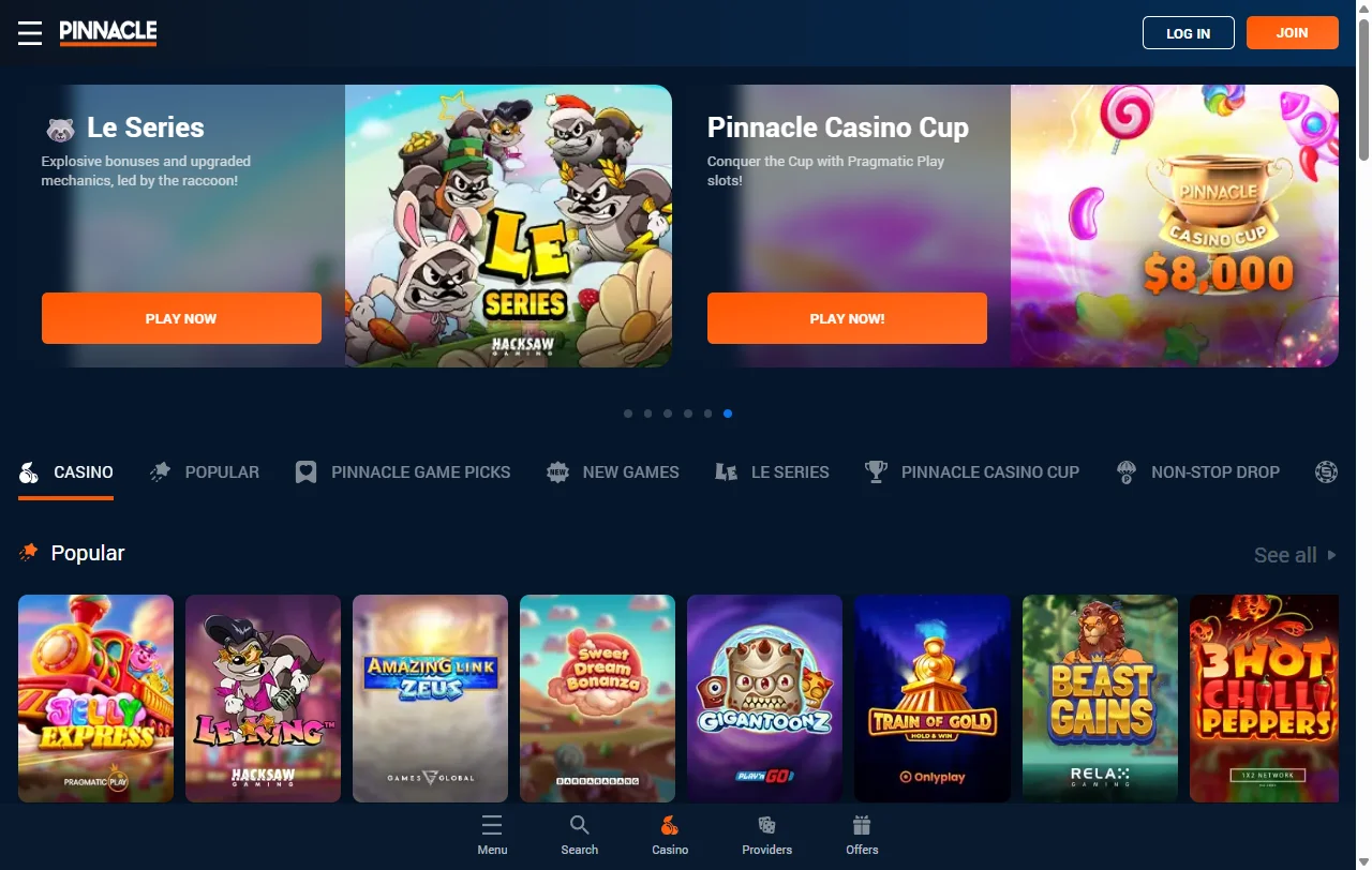 Pinnacle Casino review for India players and platform overview