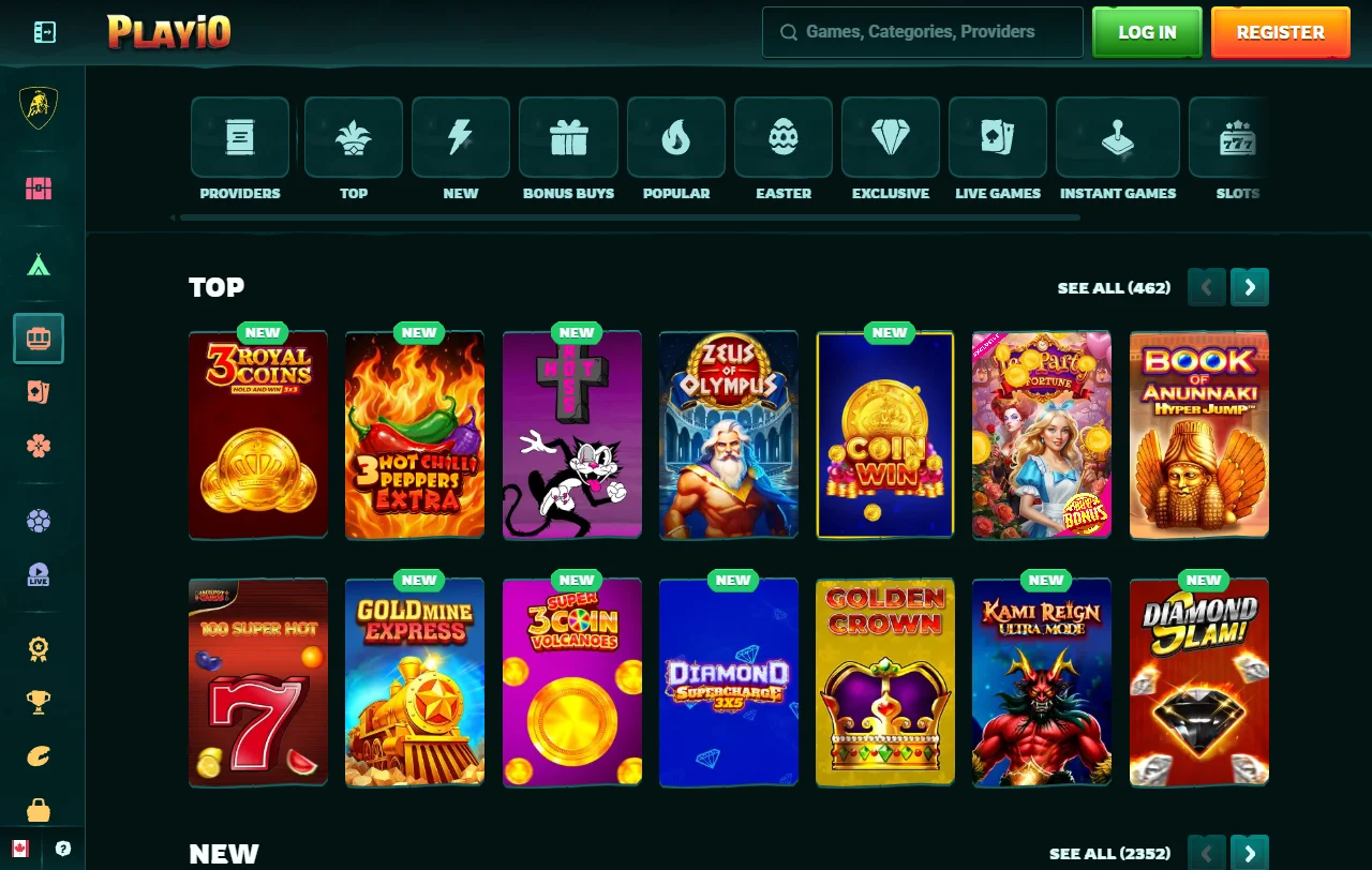 Playio Casino bonuses, promotions and welcome offer details