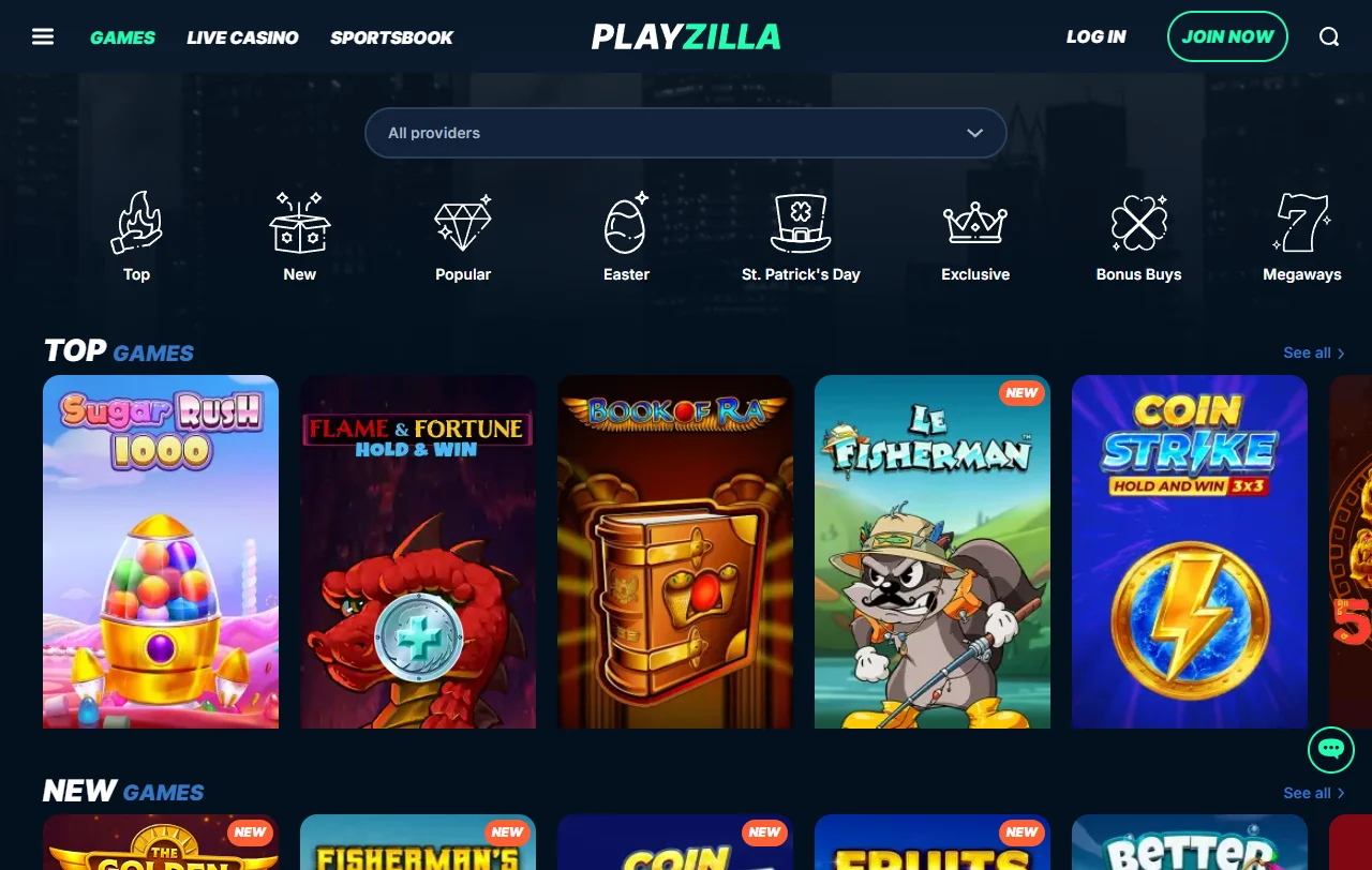 Playzilla Casino bonus terms and welcome offer overview