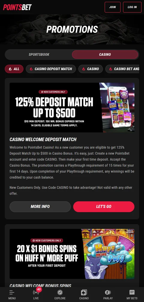 PointsBet Casino security licensing and player protection overview