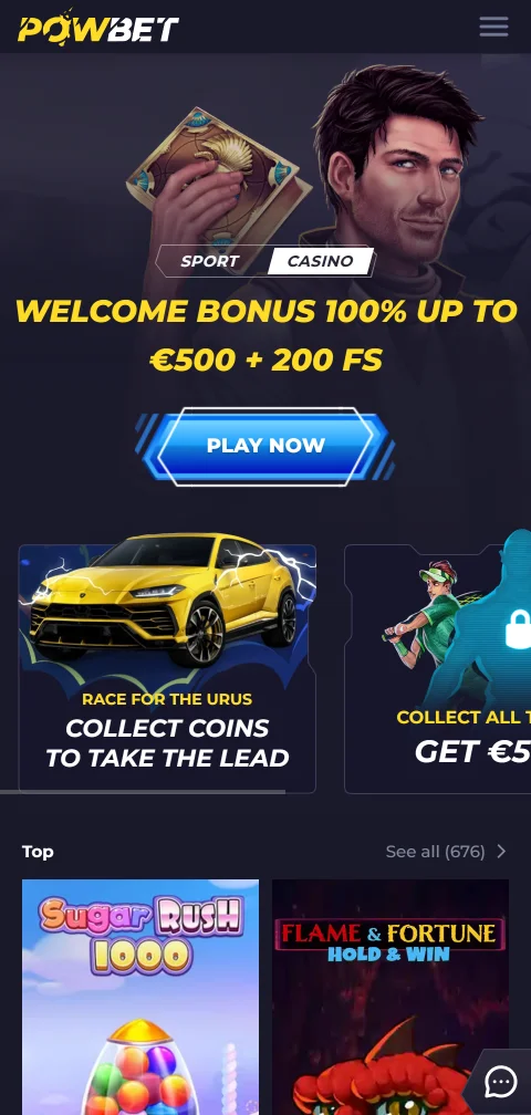 Powbet Casino mobile access and browser-friendly gaming overview