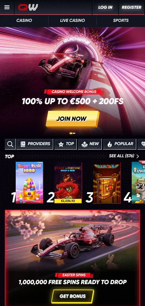 QuickWin Casino mobile play and smartphone compatibility analysis