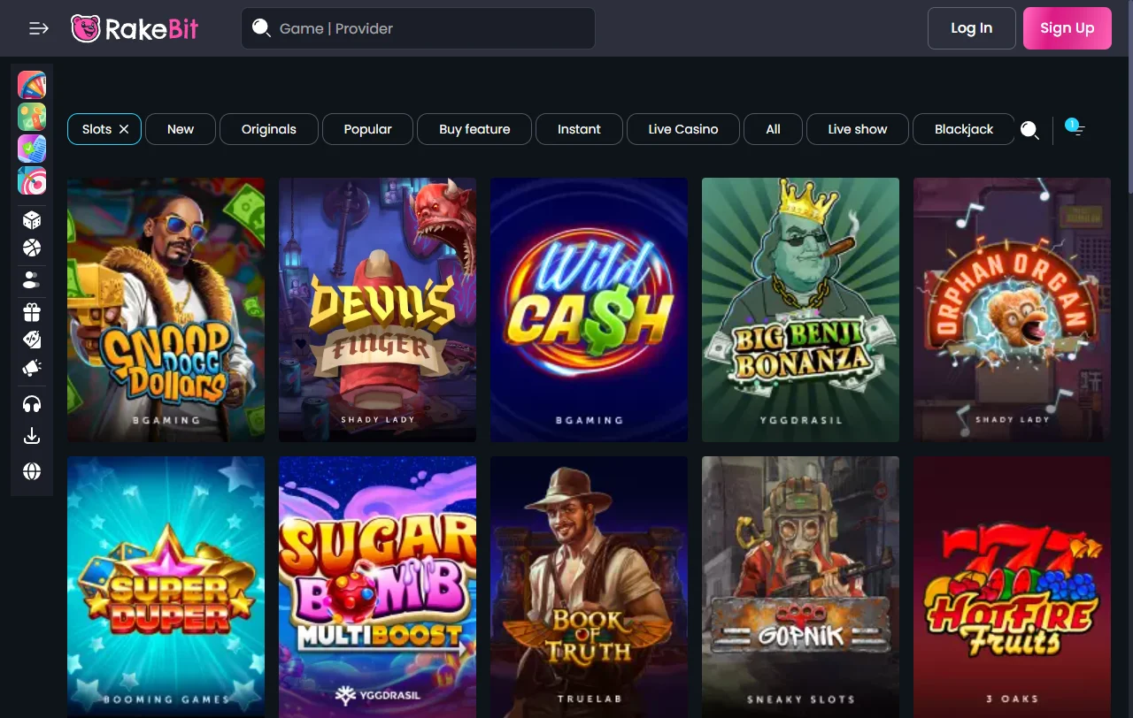 RakeBit Casino bonuses, promotions and welcome offer overview
