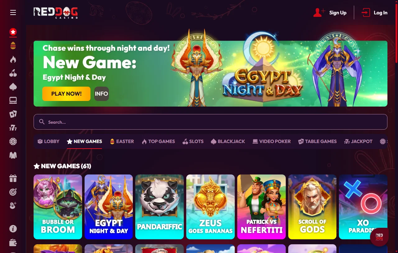 Red Dog Casino review with licence and banking overview for India