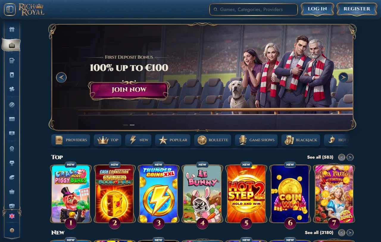RichRoyal Casino full review for India players and cautious analysis
