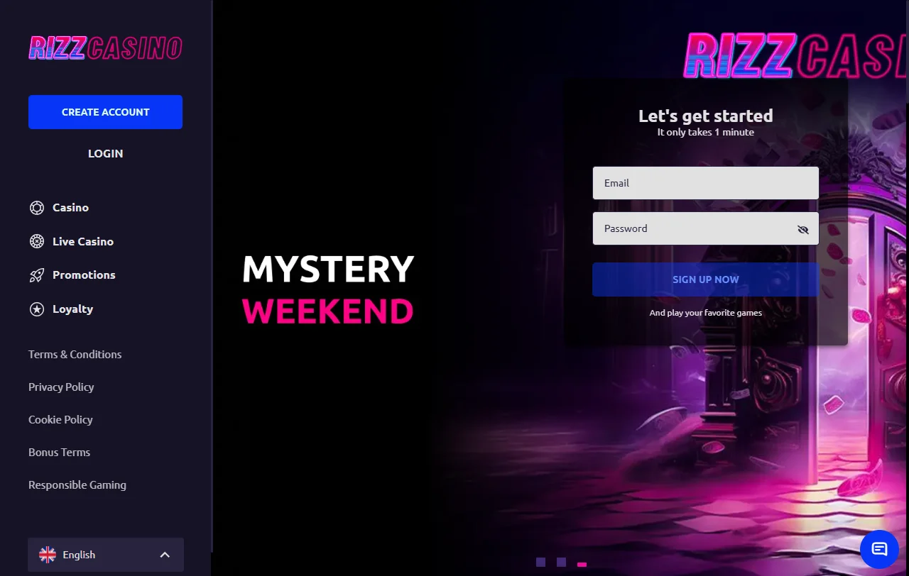 Rizz Casino overview and practical review for India players