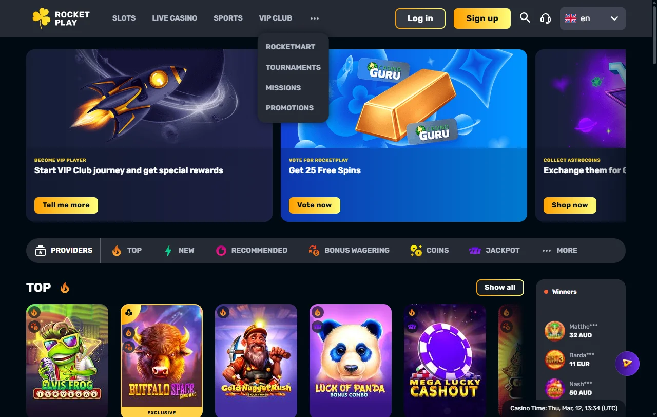 RocketPlay Casino review covering games, payments and support for India