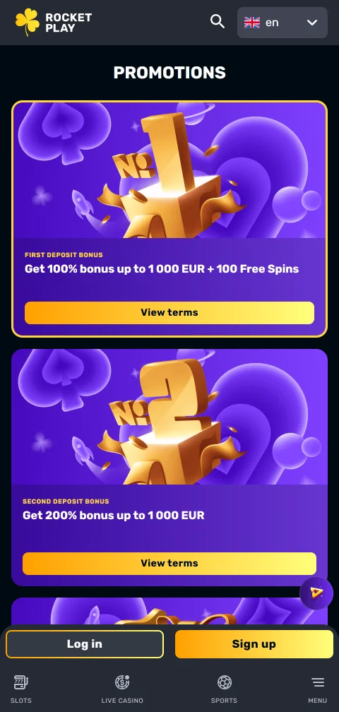 RocketPlay Casino security and player protection overview