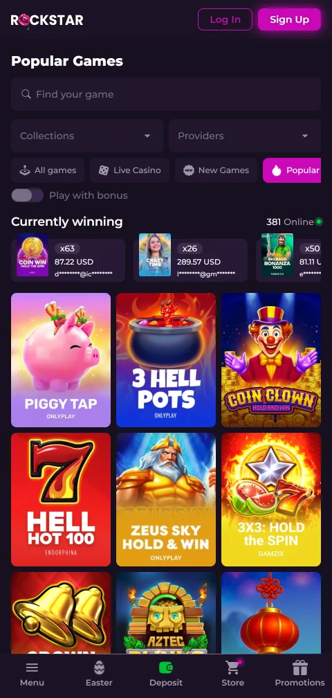 Rockstar Casino licence and player protection details for safer play