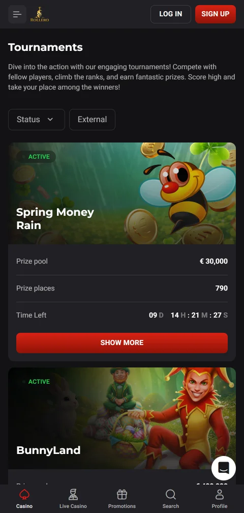 Rollero Casino security, licensing and player protection summary