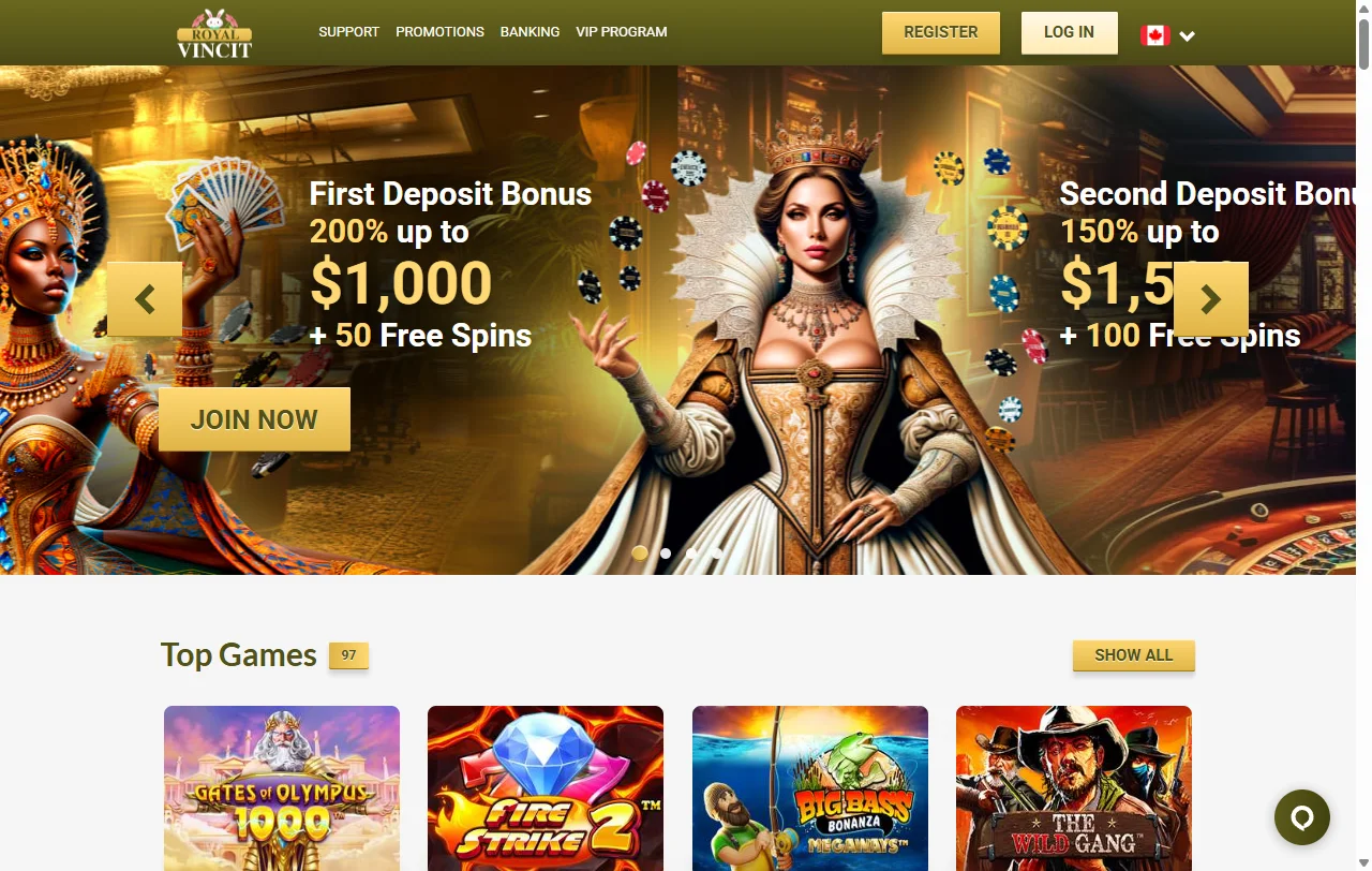 Royal Vincit Casino complete review and India player analysis