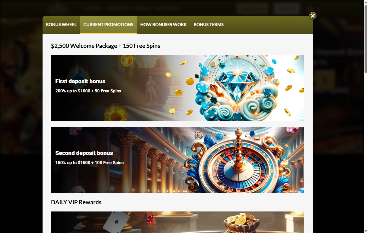 Royal Vincit Casino slots, tables and live gaming library