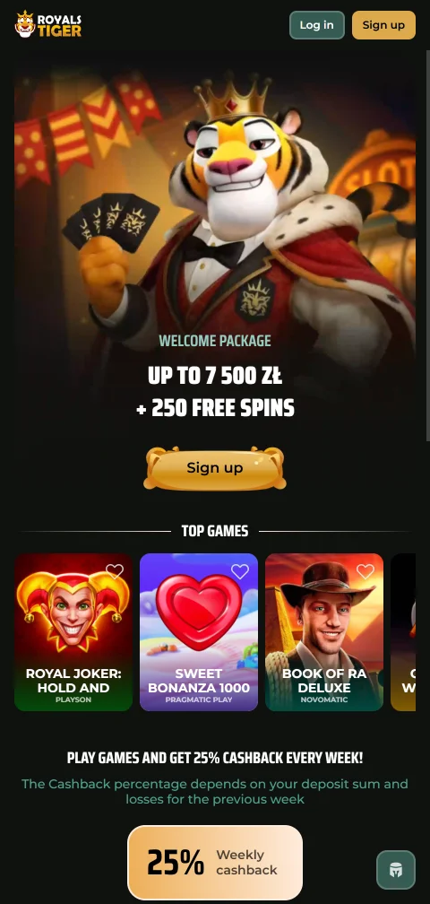 RoyalsTiger Casino mobile access and browser play for India users