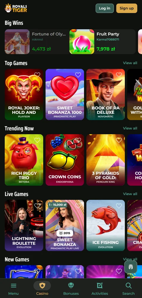 RoyalsTiger Casino deposits withdrawals and payment methods explained clearly
