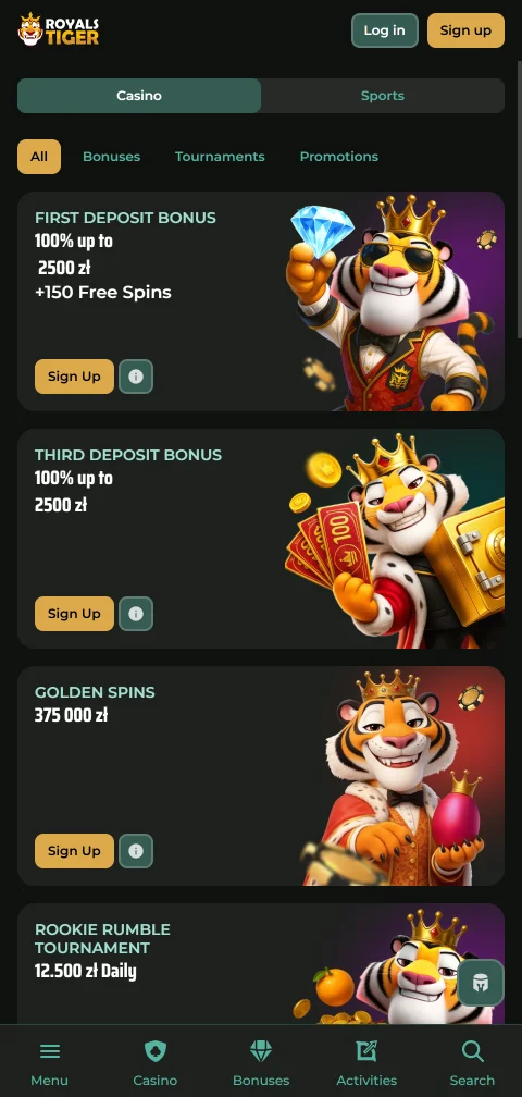RoyalsTiger Casino security licence and player protection overview for trust