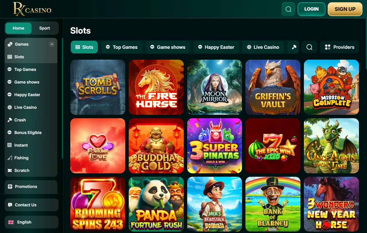 RX Casino bonus and promotions analysis for cautious players