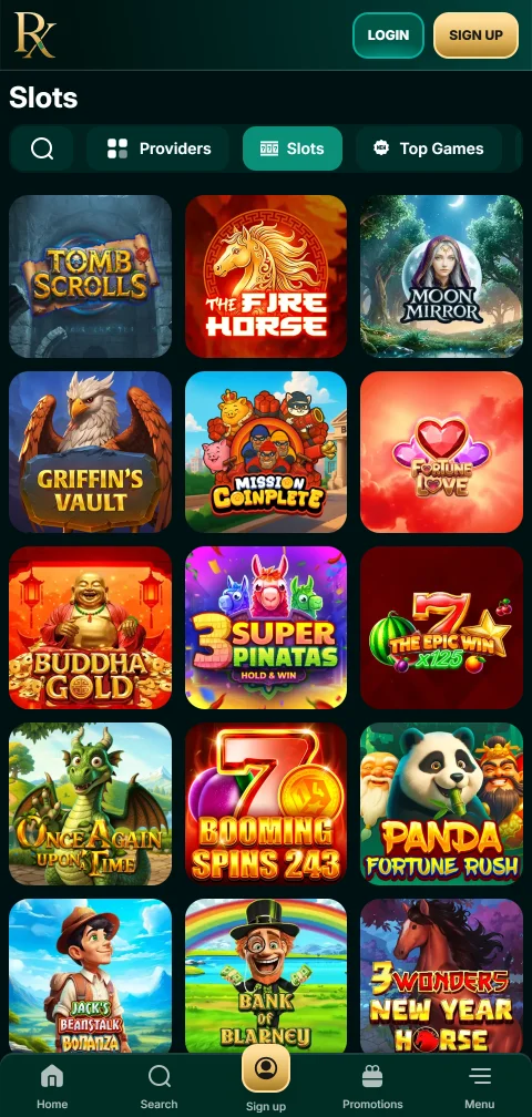 RX Casino security, licence and player protection summary