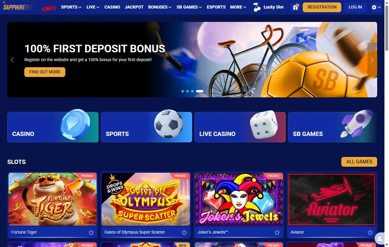 SapphireBet Casino review covering overall platform features for India readers