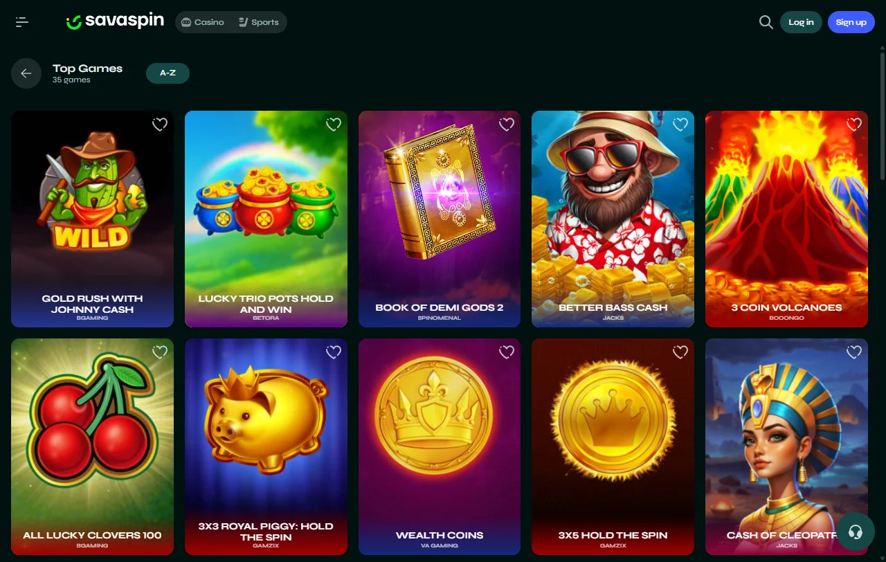 Savaspin Casino bonuses and offers summary