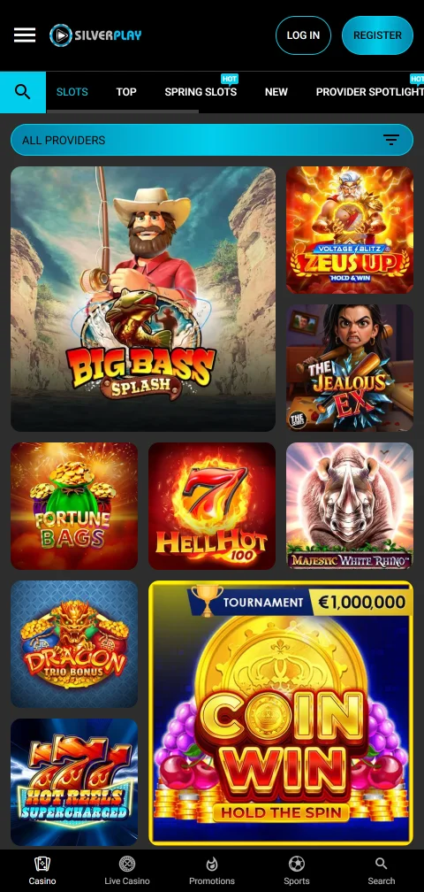 SilverPlay Casino deposits, withdrawals and payment methods explained