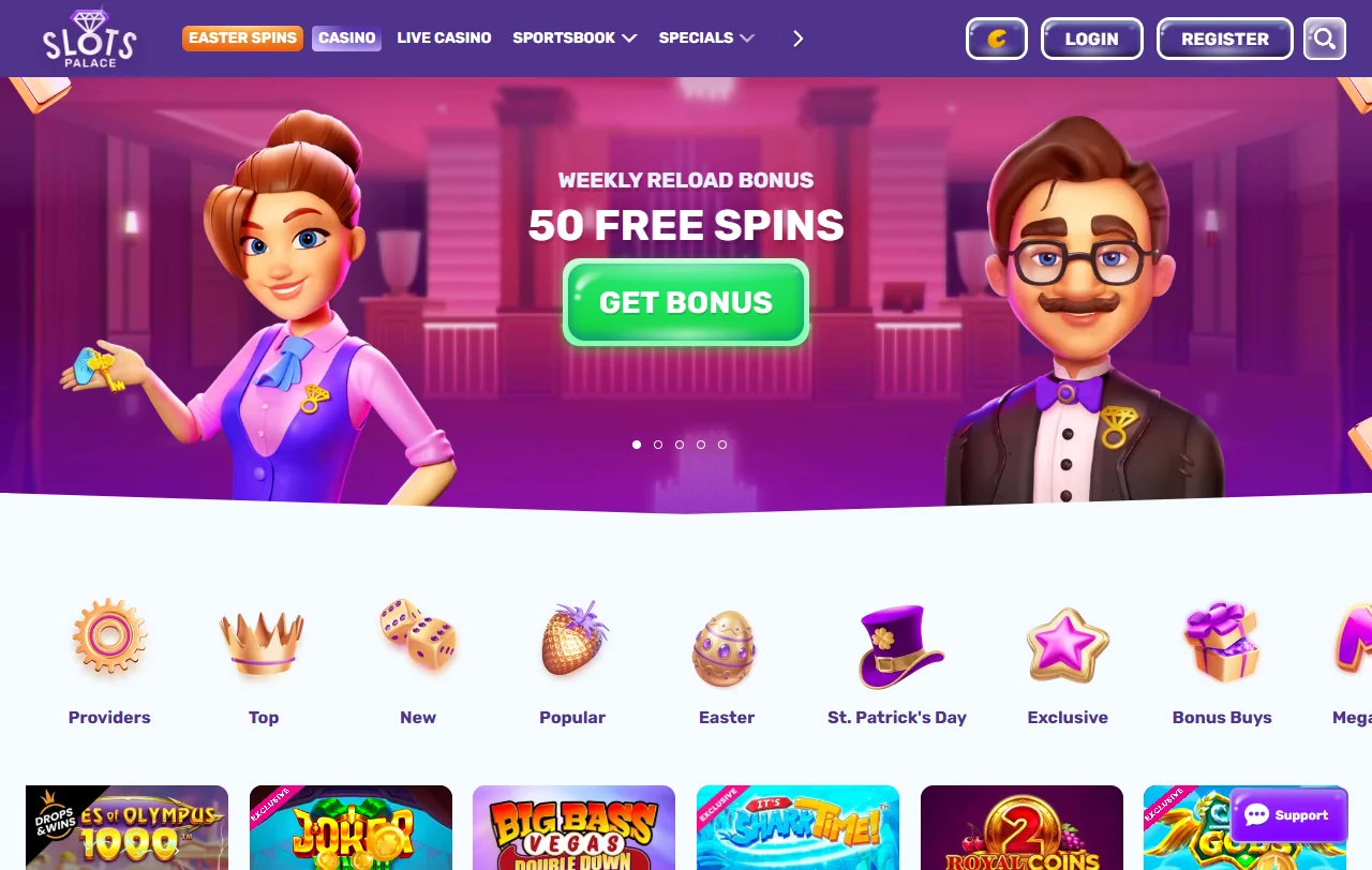 SlotsPalace Casino bonus terms promotions and welcome offer summary