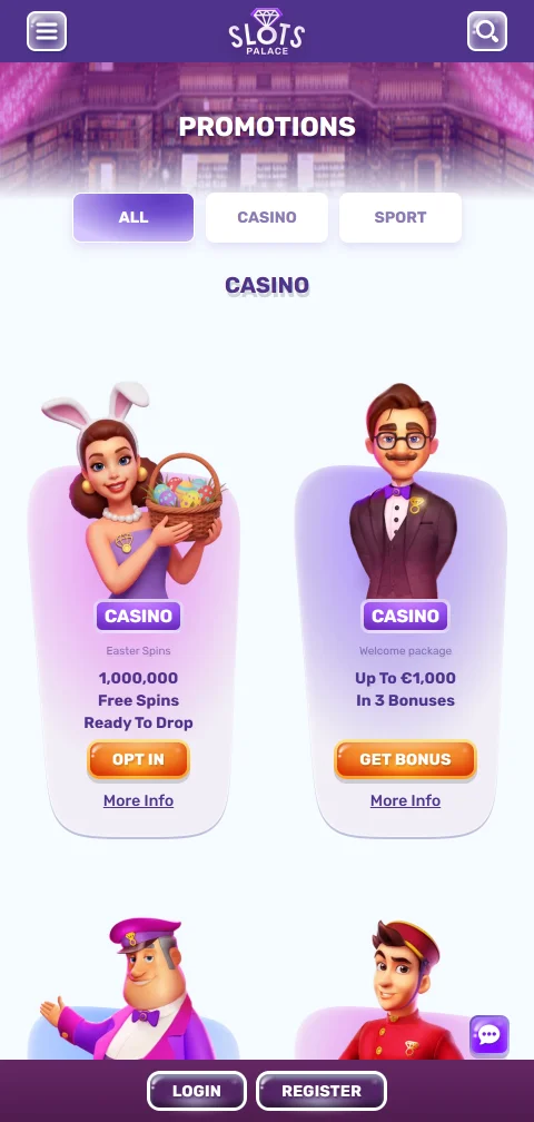 SlotsPalace Casino deposits withdrawals and payment methods for India