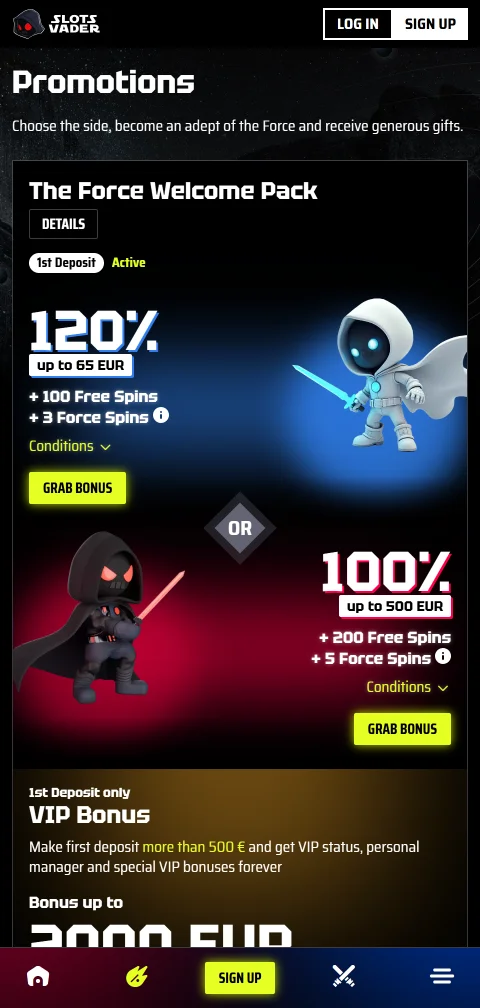SlotsVader Casino deposits withdrawals and payment methods explained