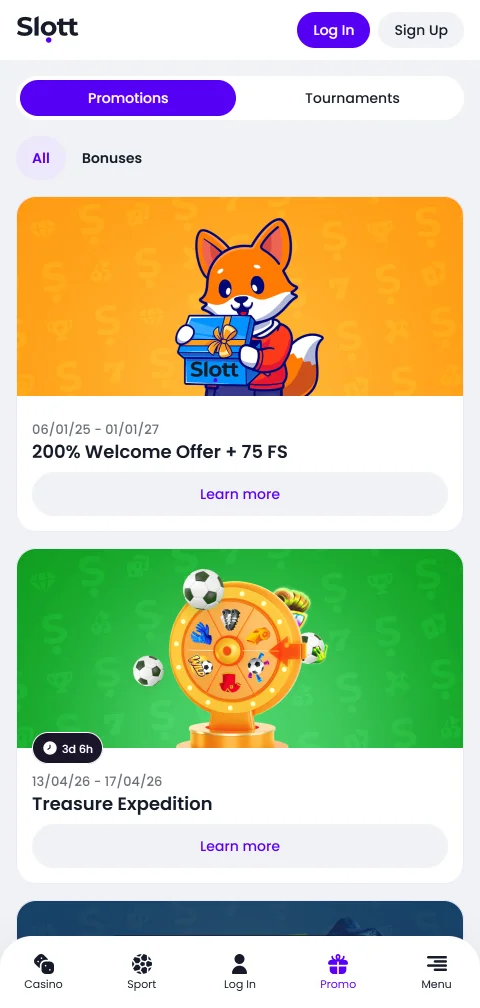 Slott Casino deposits withdrawals and payment methods explained