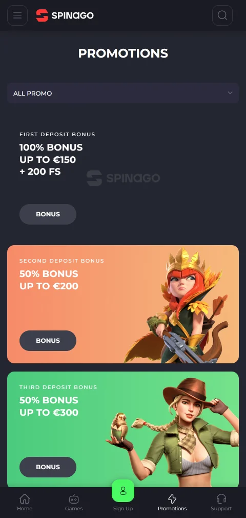 Spinago Casino deposits withdrawals and payment methods explained