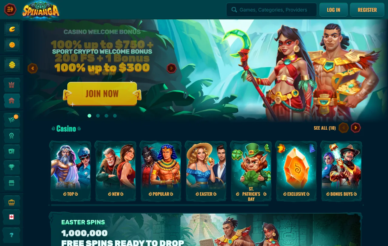Spinanga Casino review highlighting games, payments and trust details for India