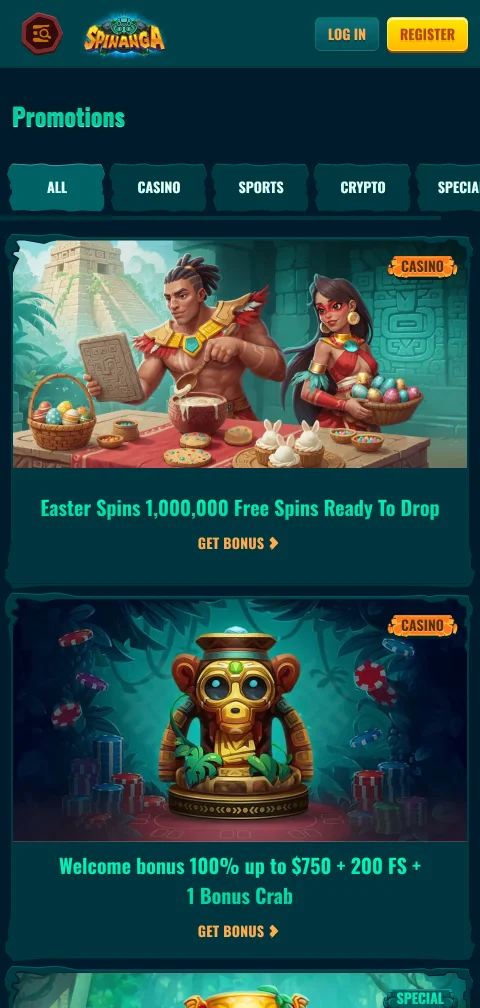 Spinanga Casino deposits, withdrawals and payment options explained clearly