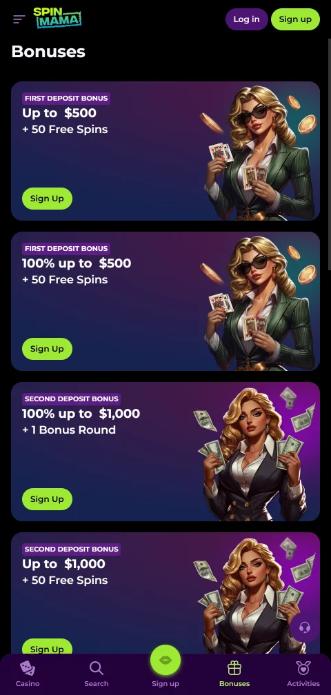 Spinmama Casino deposits, withdrawals and payment methods explained for users