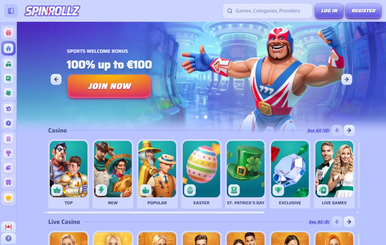 SpinRollz Casino overview for India players and review context