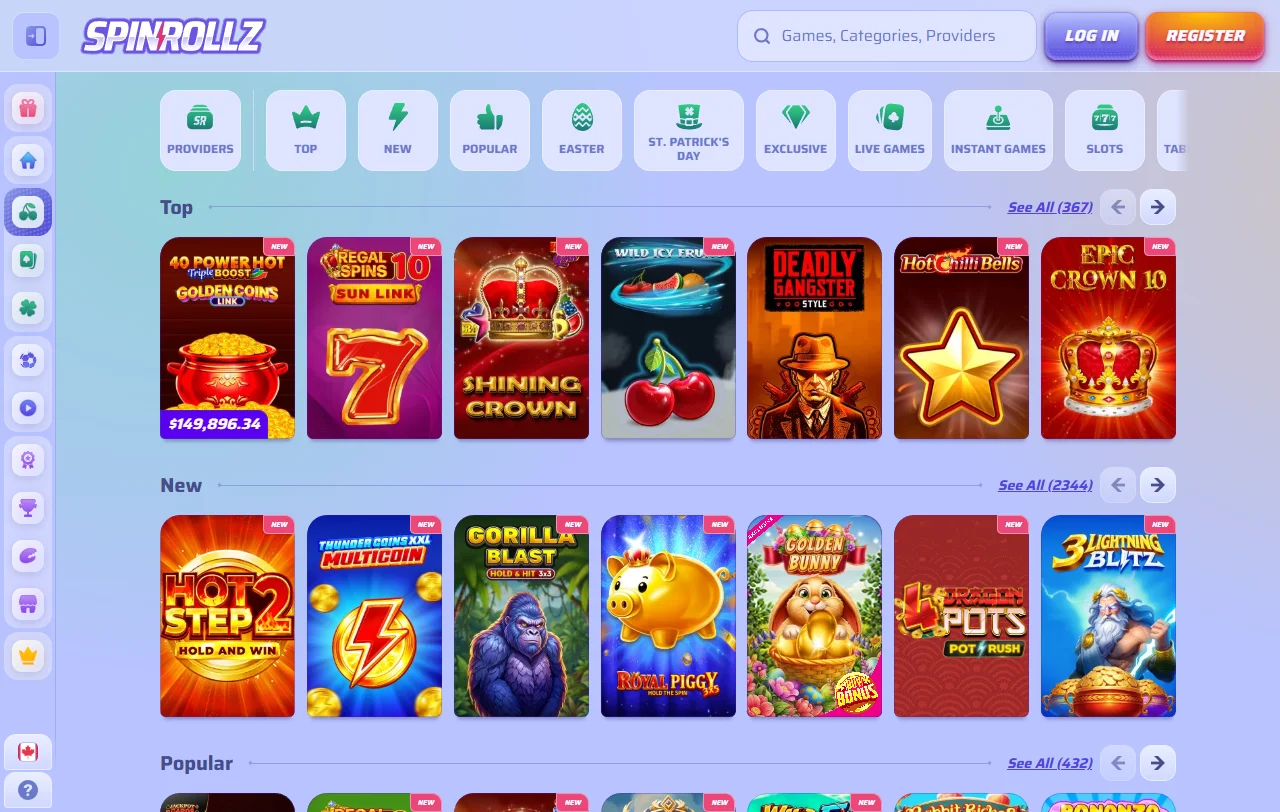 SpinRollz Casino bonuses and welcome offer analysis