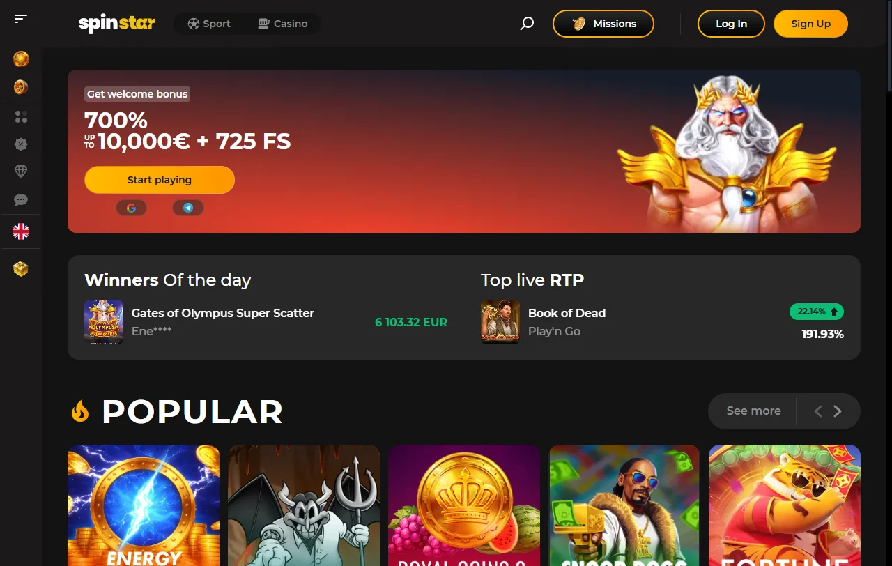 SpinStar Casino complete review for India players and practical analysis